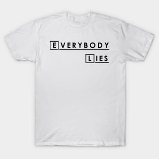 House MD Everybody Lies Hugh Laurie T-Shirt